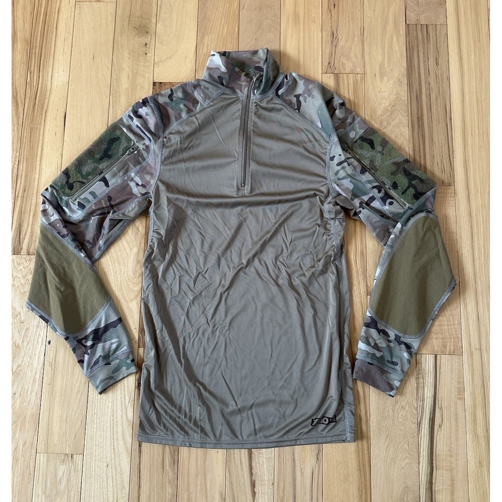 XGO Shirt Mens Small Combat FR Flame Resistant Camo DBL3 Baselayer USA Made